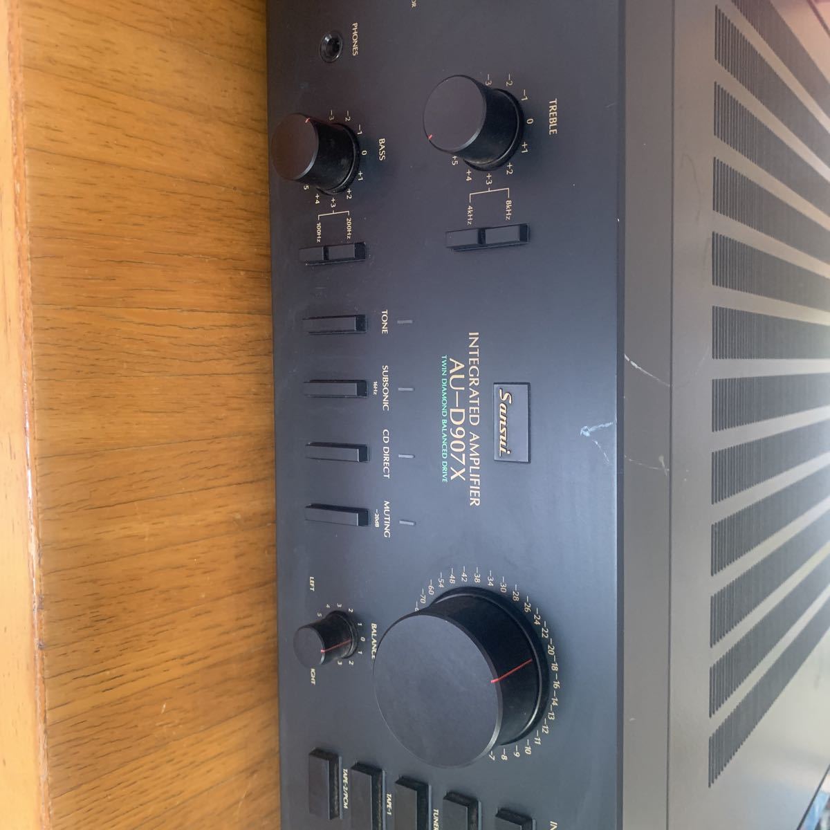 SANSUI サンスイ プリメインアンプ AU-D907X 通電◯ 41P1uwkL3QL._AC_UF350,