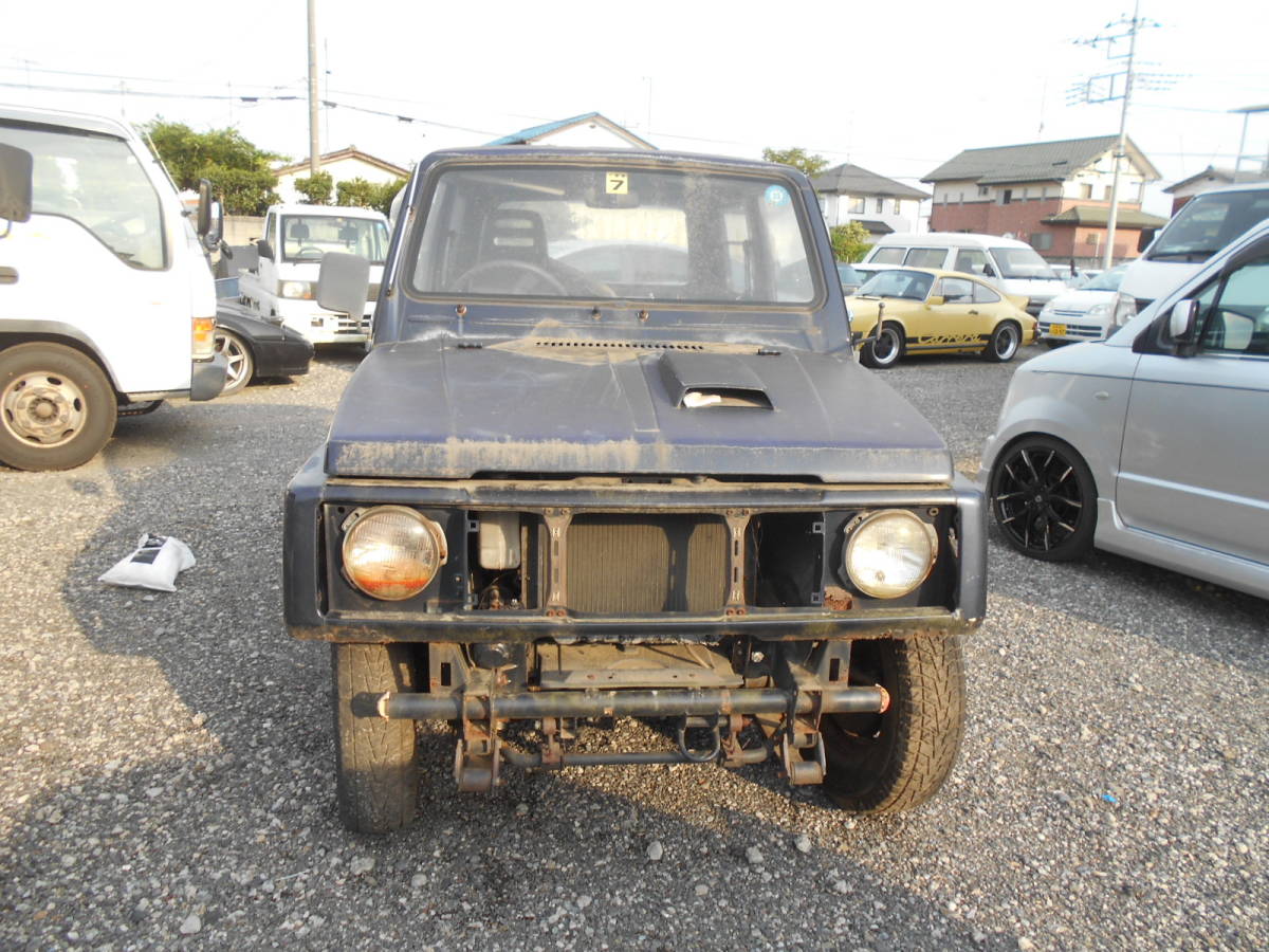 ジムニー JA11 平成6年 部品取り 登録書類有り 不動車 転がります 