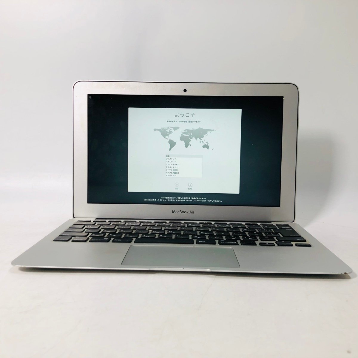 ジャンク MacBook Air 11インチ (Early 2014) Core i5 1.4GHz/4GB/SSD