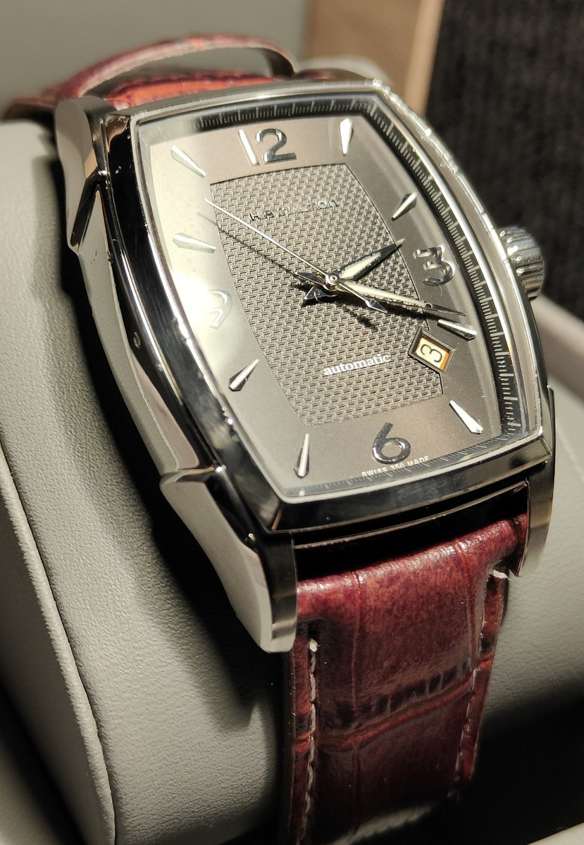 ハミルトン　マウントバーノン　オートマチック　ジャズマスター　カーキ ハミルトン マウントバーノン オートマチック 腕時計 ジャズマスター