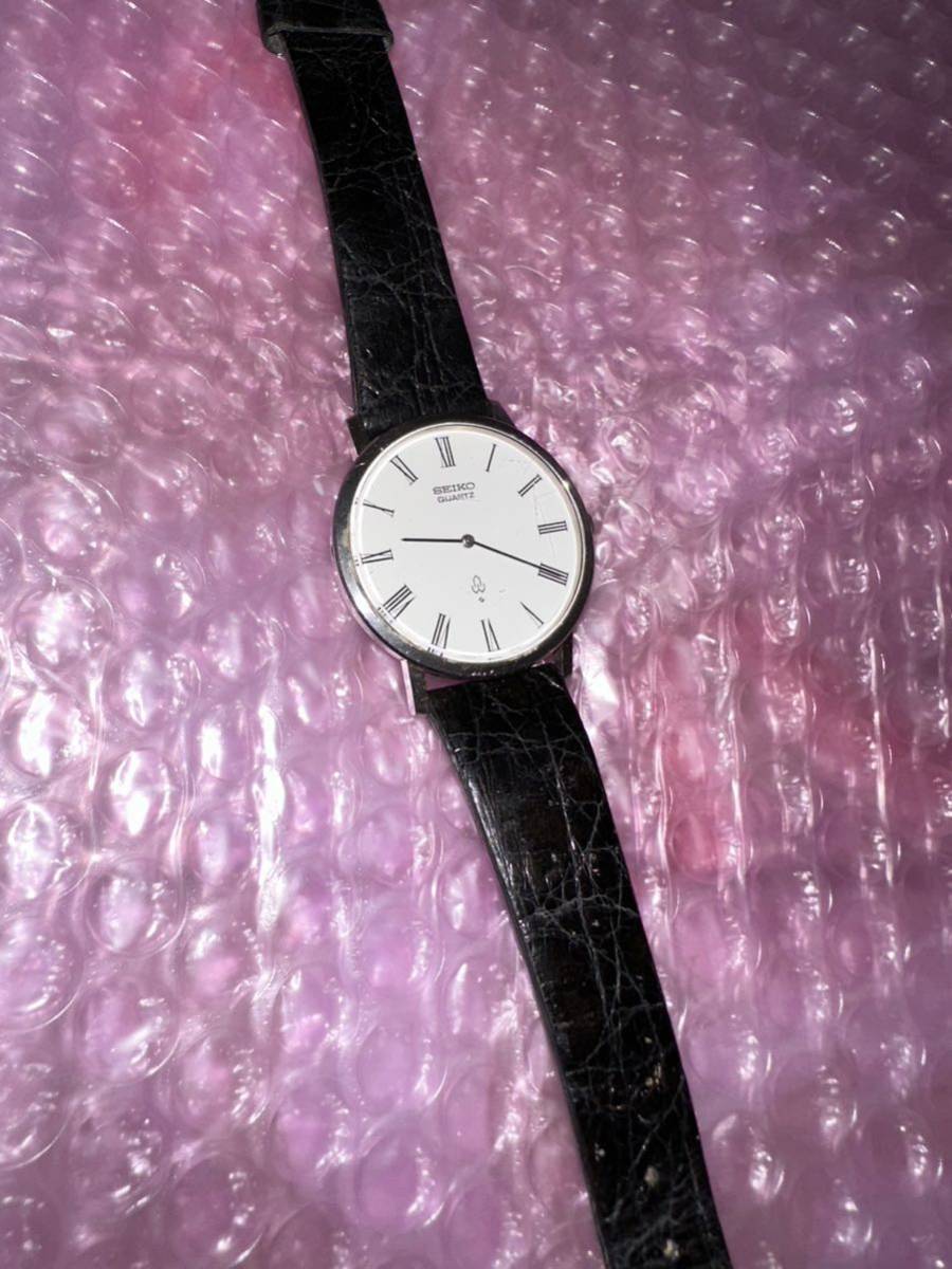 SEIKO シャリオ メンズ 腕時計 クォーツ ローマン ヴィンテージ