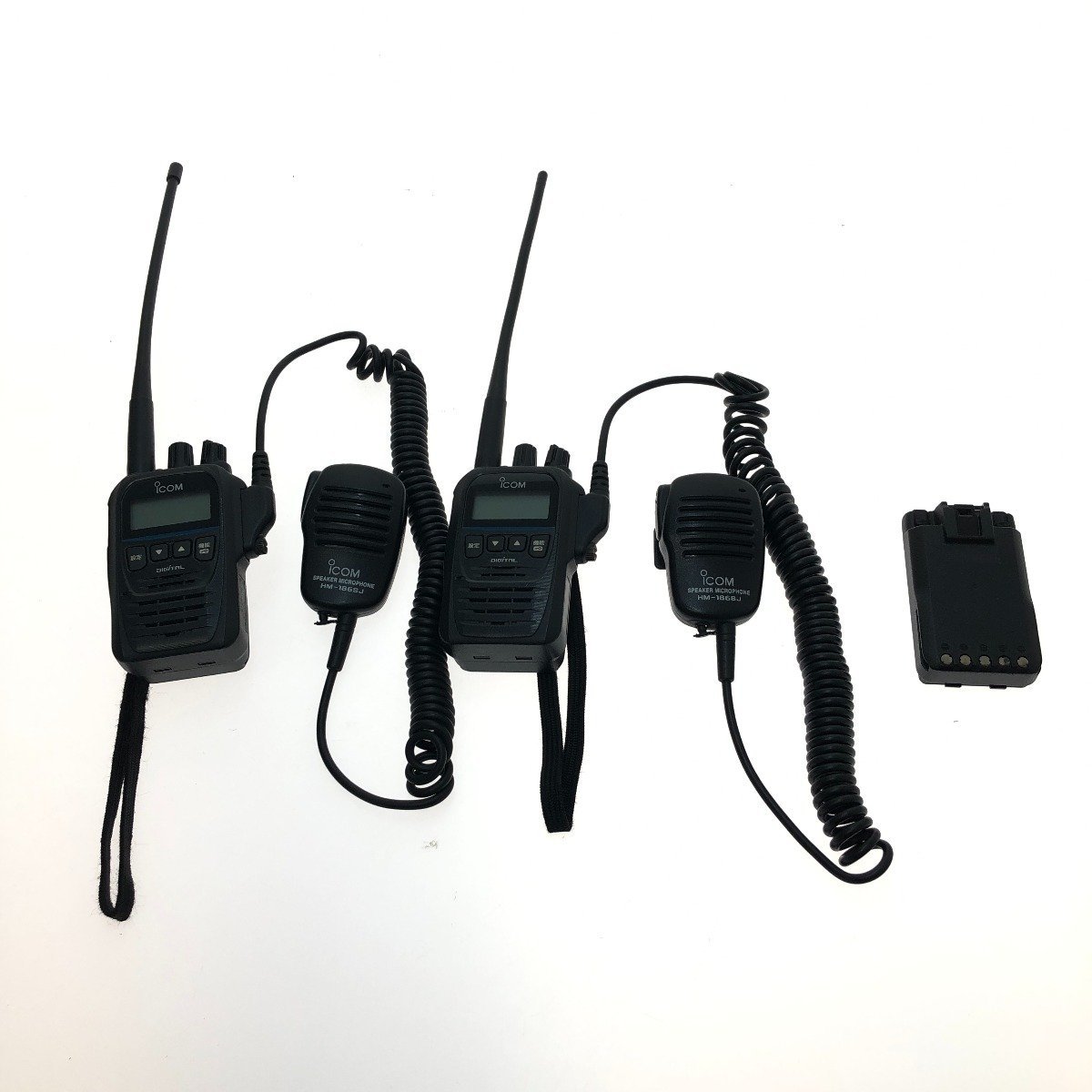 2台セット IC-4120 アイコム 特定小電力トランシーバー + HD-12L