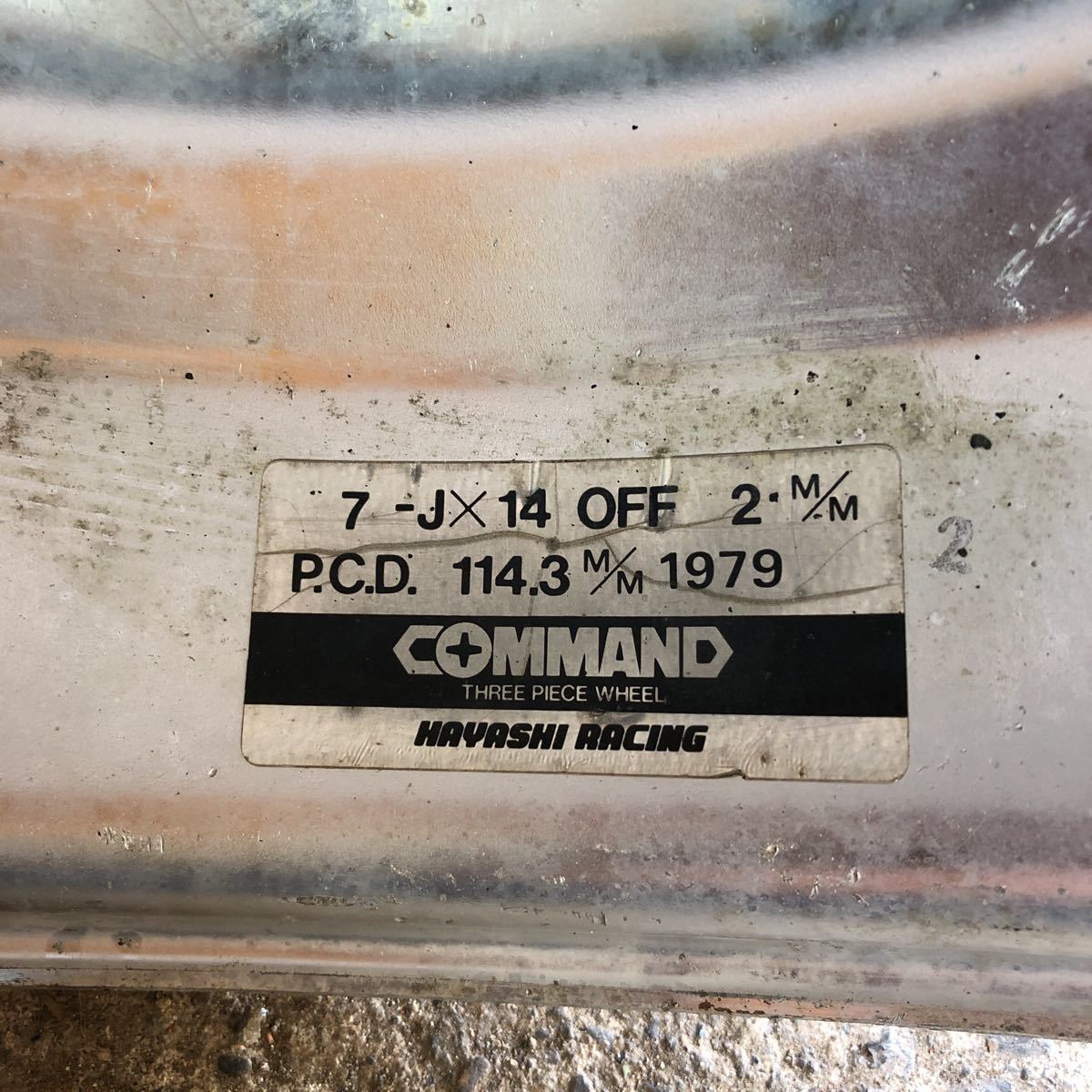 にEC]HAYASHI RACING ハヤシレーシング COMMAND コマンド 7J PCD114.3 