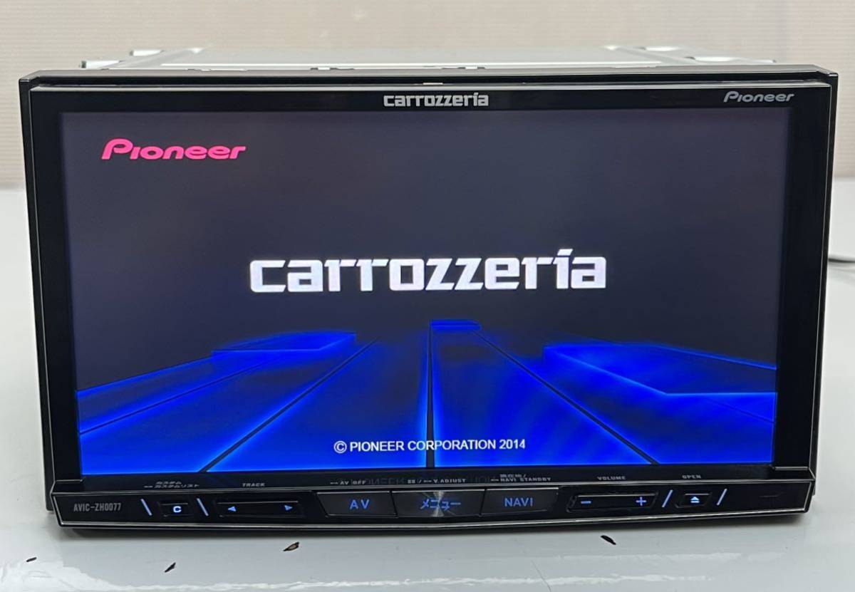 美品 動作品 Carrozzeria カロッツェリア AVIC-ZH0077 HDD サイバー