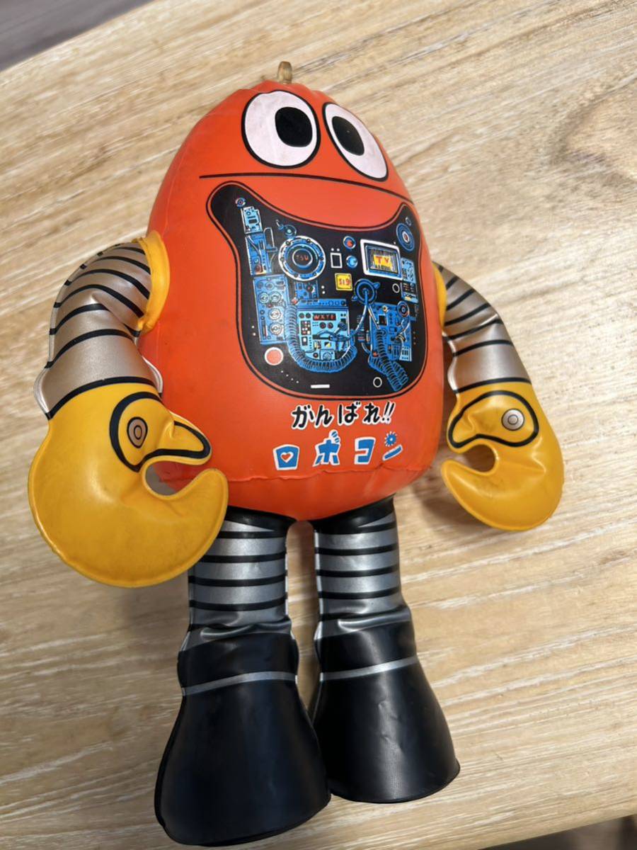 ロボコン 空気 ソフビ人形 当時物 ポピー 当時物 ポピー ソフビ