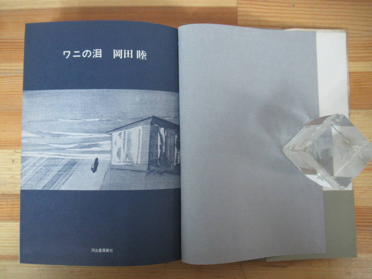 岡田睦『ワニの泪』河出書房新社 希少 ワニの泪 岡田睦 帯