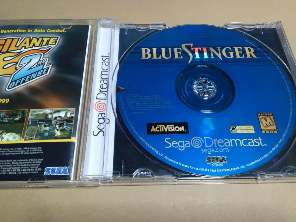 海外DCソフト「BLUE STINGER ブルースティンガー」北米版(アクション 