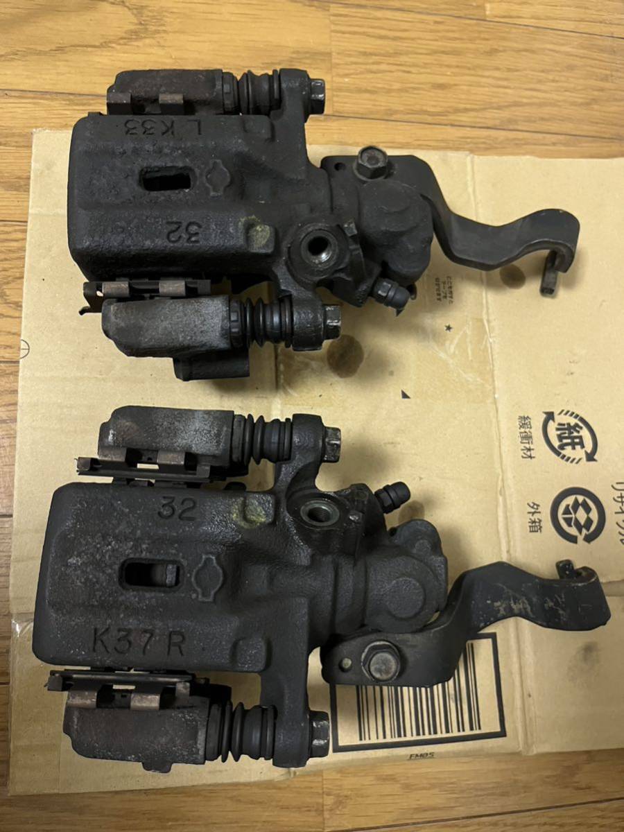 ニッサンS15シルビア specR純正リアブレーキキャリパー Dixcel ESパッド入り