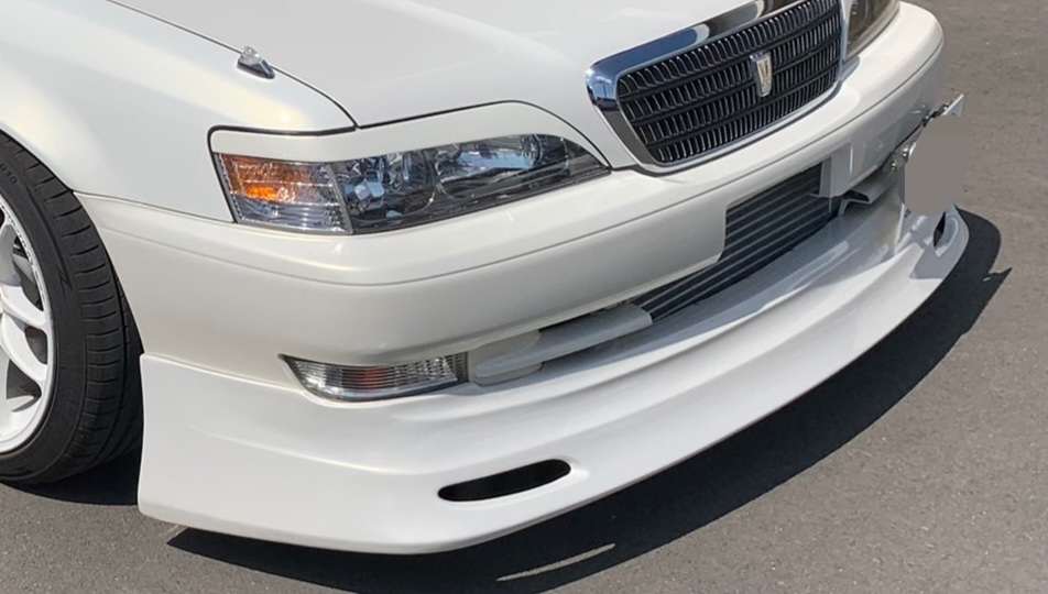 jzx100 クレスタ後期　FRP製フロントハーフ JZX100 GX100 クレスタ 後期 フロントハーフ スポイラー クレスタ