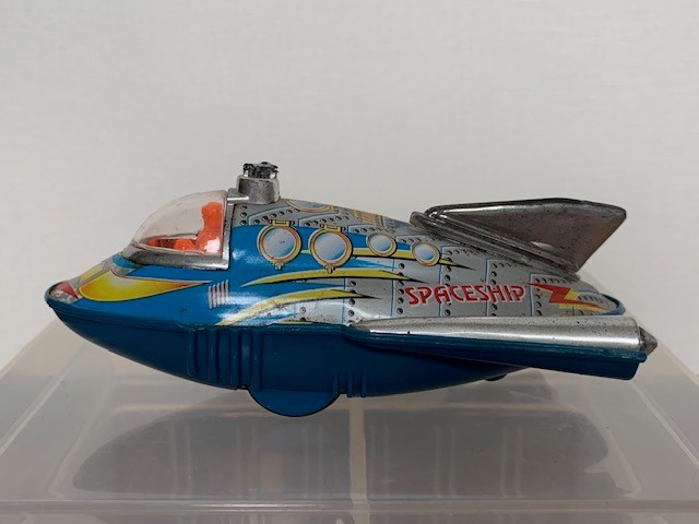 PLAYGO SPACESHIP ブリキ 宇宙船 昭和レトロ 10円スタート の入札履歴