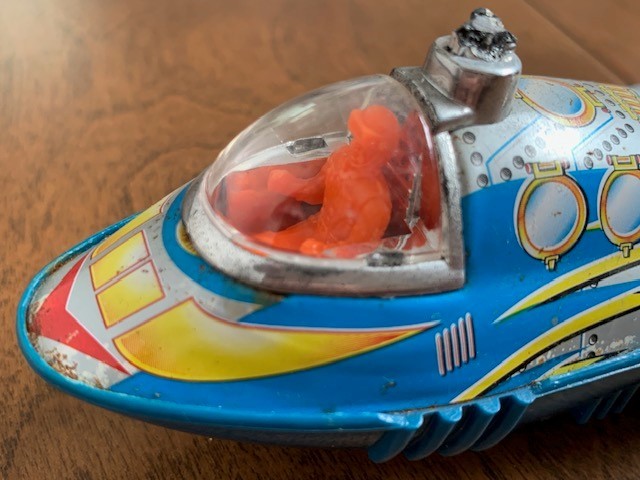 PLAYGO SPACESHIP ブリキ 宇宙船 昭和レトロ 10円スタート の入札履歴