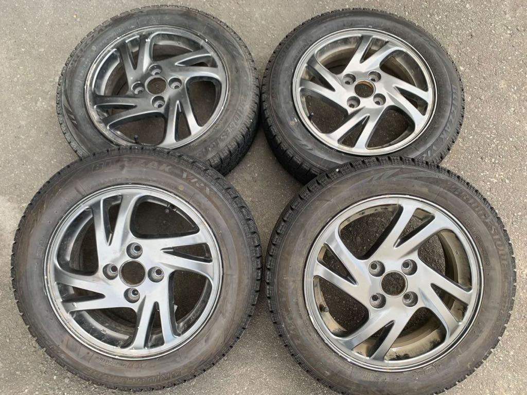 スタッドレス スバル ホイール4本セット ブリヂストン ブリザック VRX