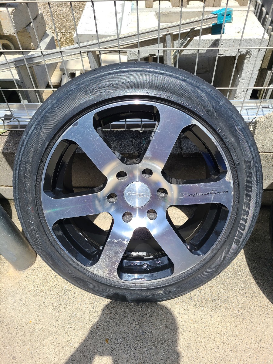DAYTONA デイトナユーロ 8J +38 18インチ ホイール タイヤホイール 