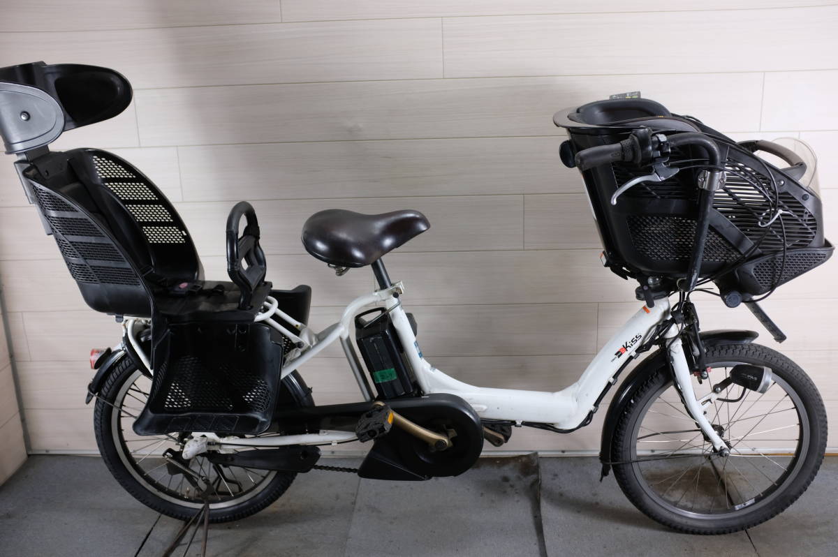 高年式★新基準★ヤマハ　PAS　KISS mini　X0T5-0006*** 　バッテリー8.7AH (4点灯）　　3段　20インチ 20型