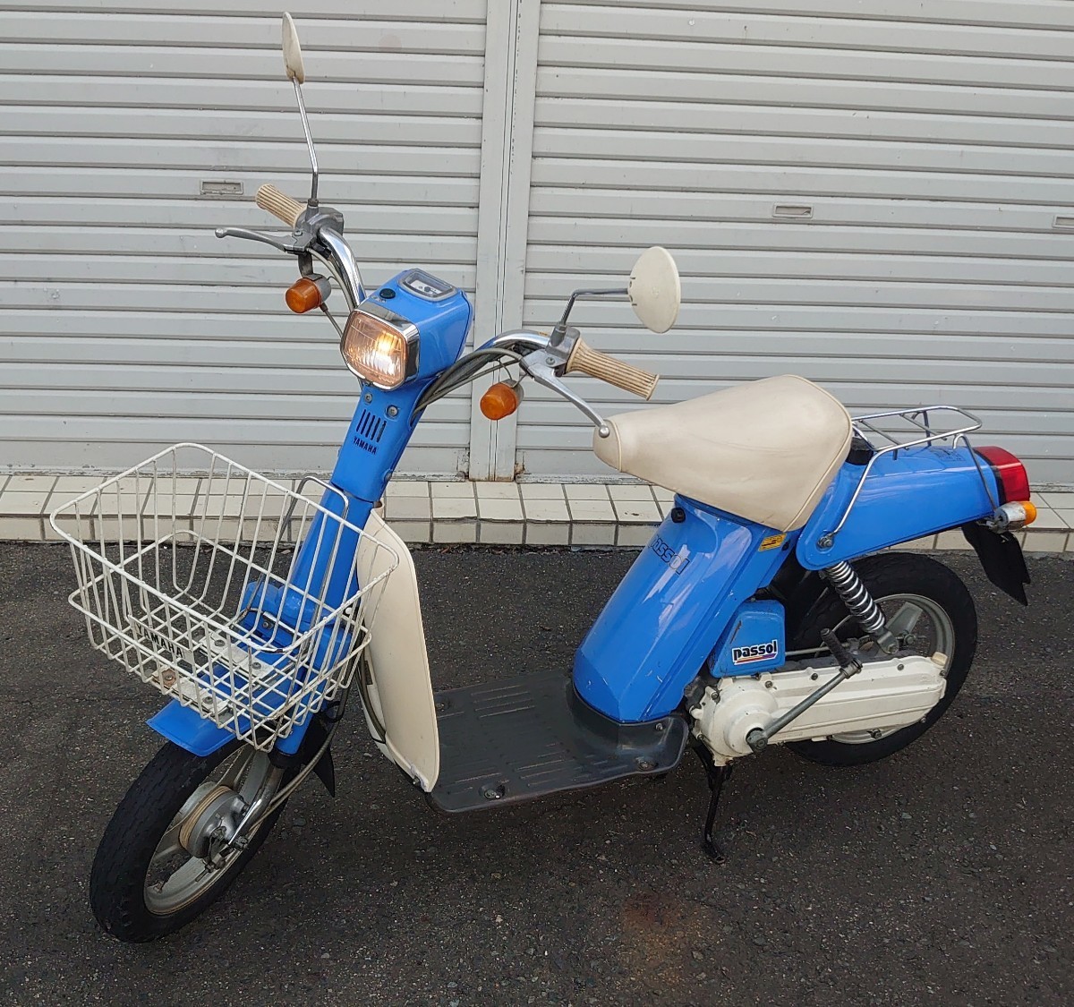 2E9 ヤマハ 実働 パッソル 旧車 YAMAHA パッソル2 原付 49cc 綺麗 吹け 