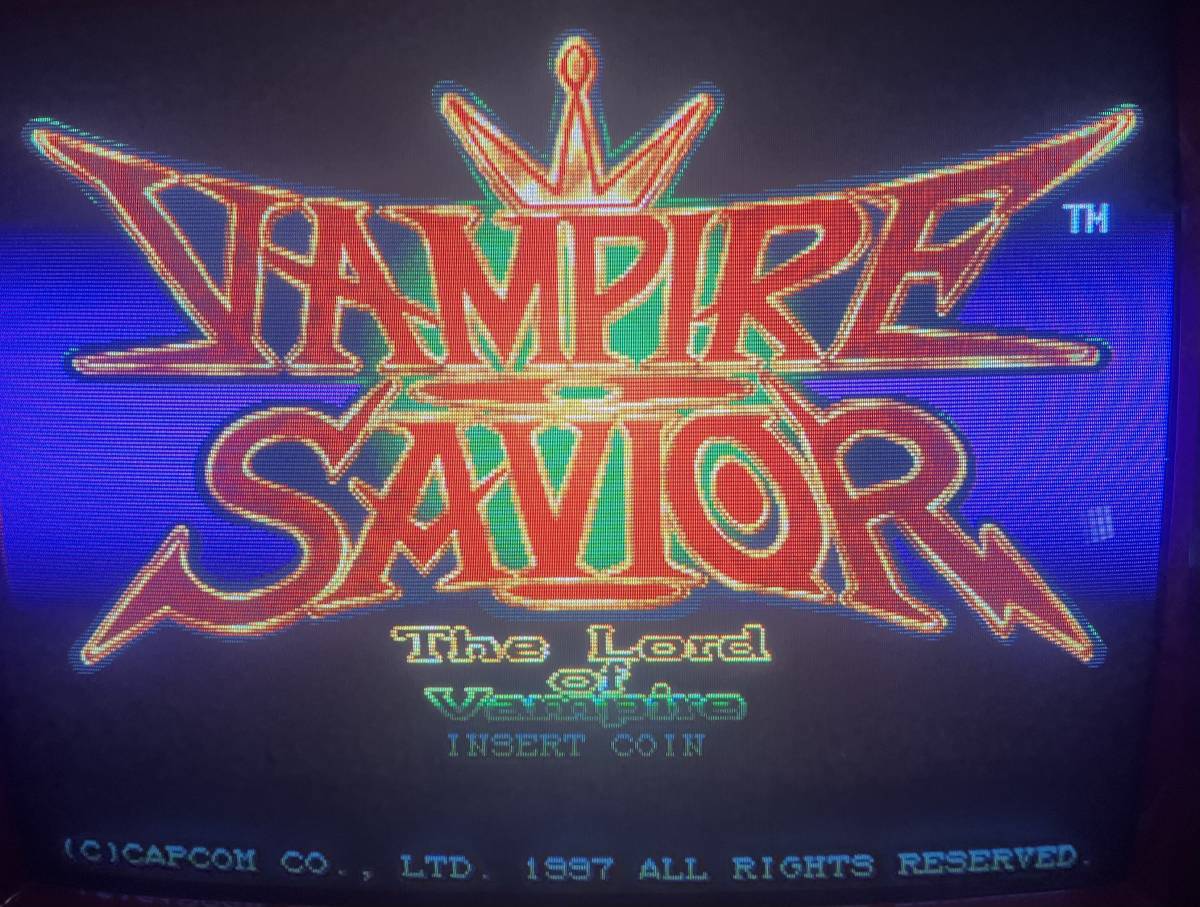AC基板「CPシステムII」「CPS2サブボード ヴァンパイアセイバー 基板