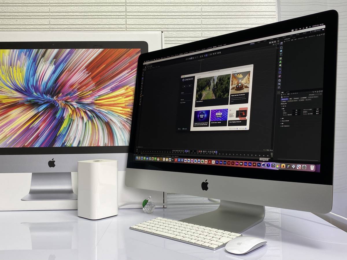 美品/iMac 2019 5K 27inch/corei5 鈍い メモリ24G