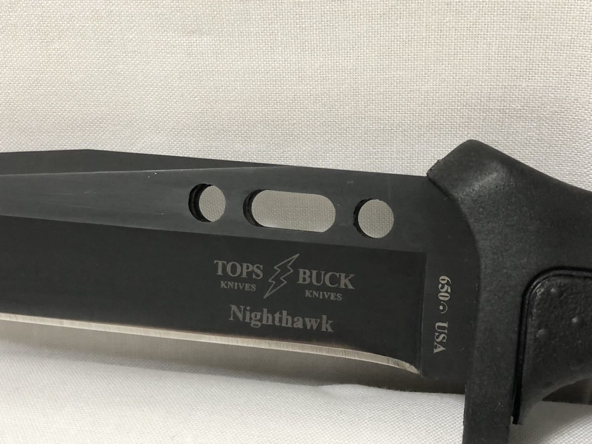 TOPS BUCK 650 Nighthawk バック ナイフ ナイトホーク USA 