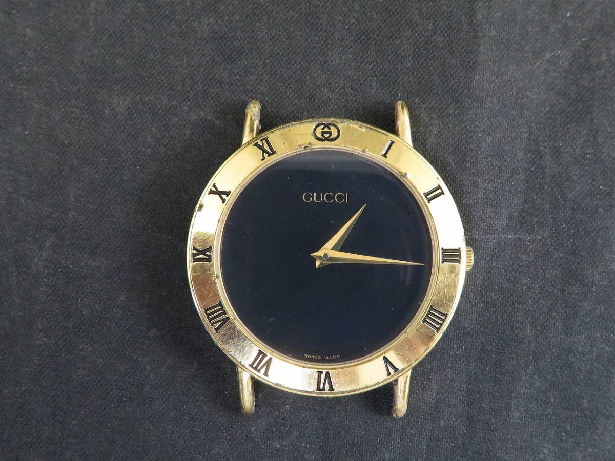 GUCCI グッチ 3000.2.M ローマン クォーツ 本体のみ 3000.2.M グッチ