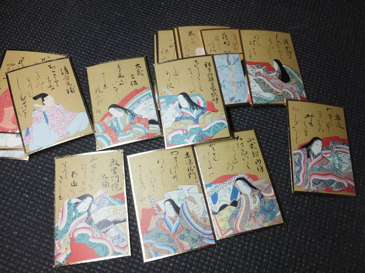 光琳かるた/小倉百人一首/桐箱入 定価27万円！光琳かるた！小倉百人一首！豪華桐箱入り！カルタ！お正月