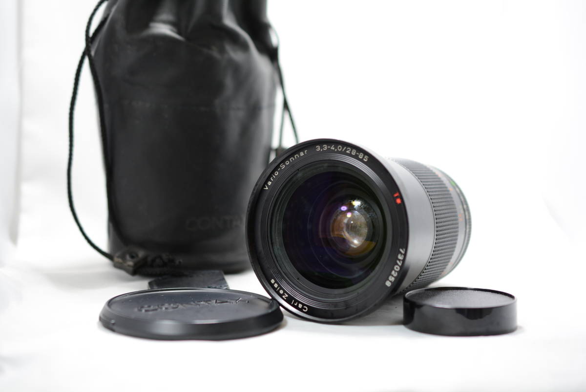 CONTAX コンタックス ズームレンズ Carl Zeiss Vario-Sonnar 28-85mm F3.3-4.0 T* MMJ ヤシカコンタックスマウント #694