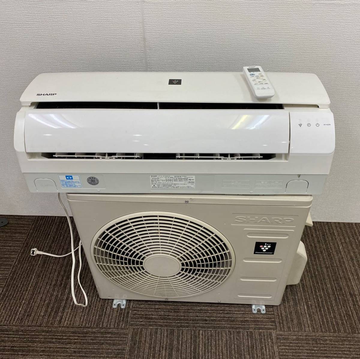 シャープ 2.2kw ルームエアコン 2018年製