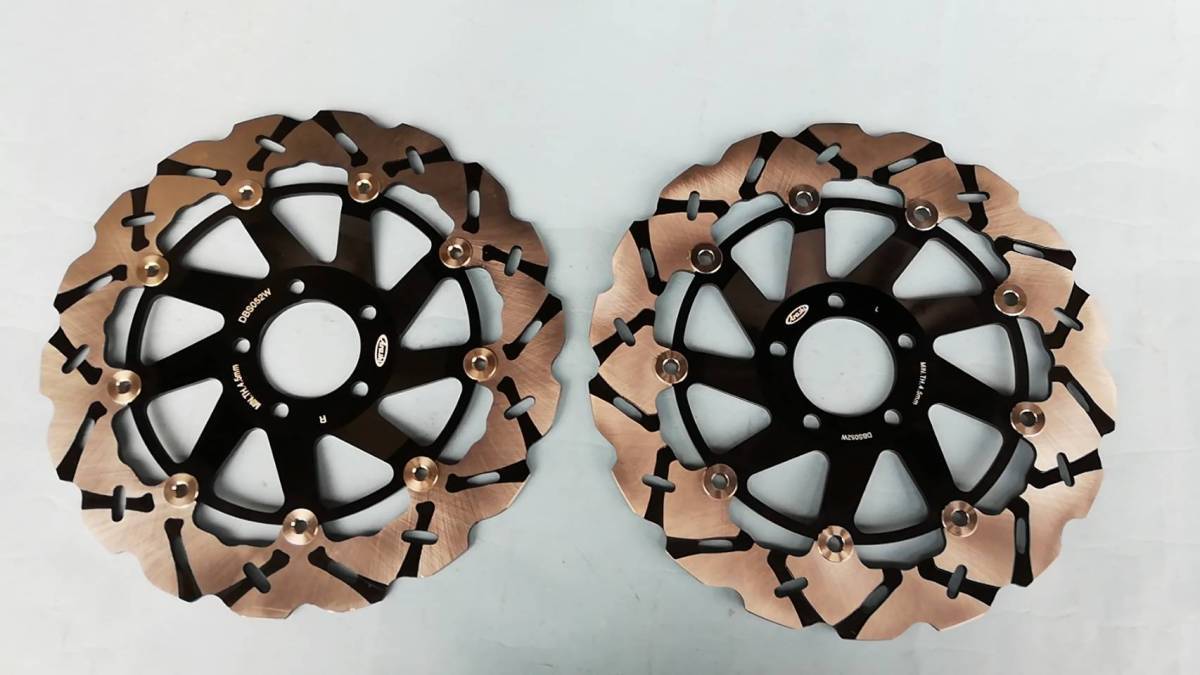 アンティーク品 Arashi製フロント用ブレーキディスク052黒色 ゼファー1100RS ZRX1200S