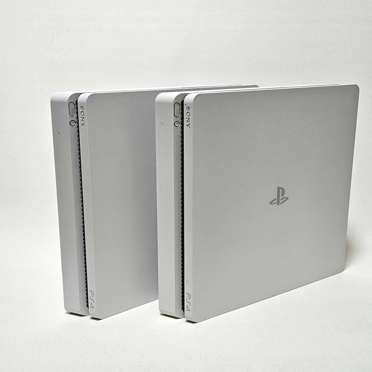 動作確認済 SONY PS4 CUH-2100Aホワイト＆CUH-2200Aホワイト 本体 2台