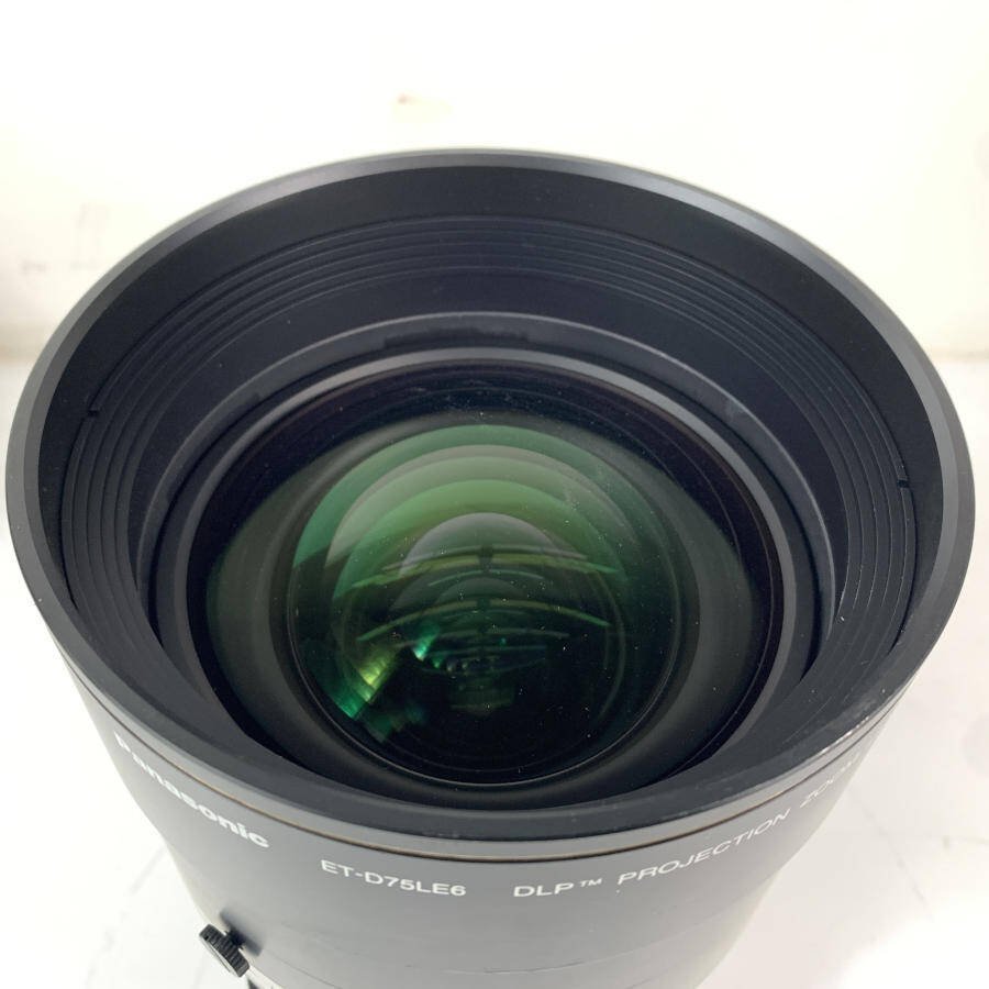 Panasonic ET-D75LE6 プロジェクター レンズ [ジャンク品]