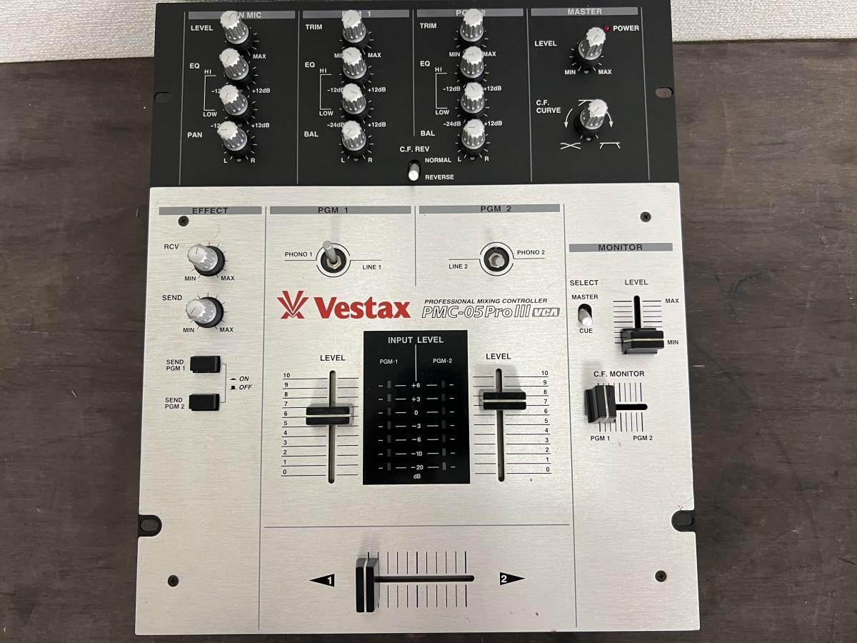 VESTAX DJミキサー PMC－05PRO3 VCAの通販