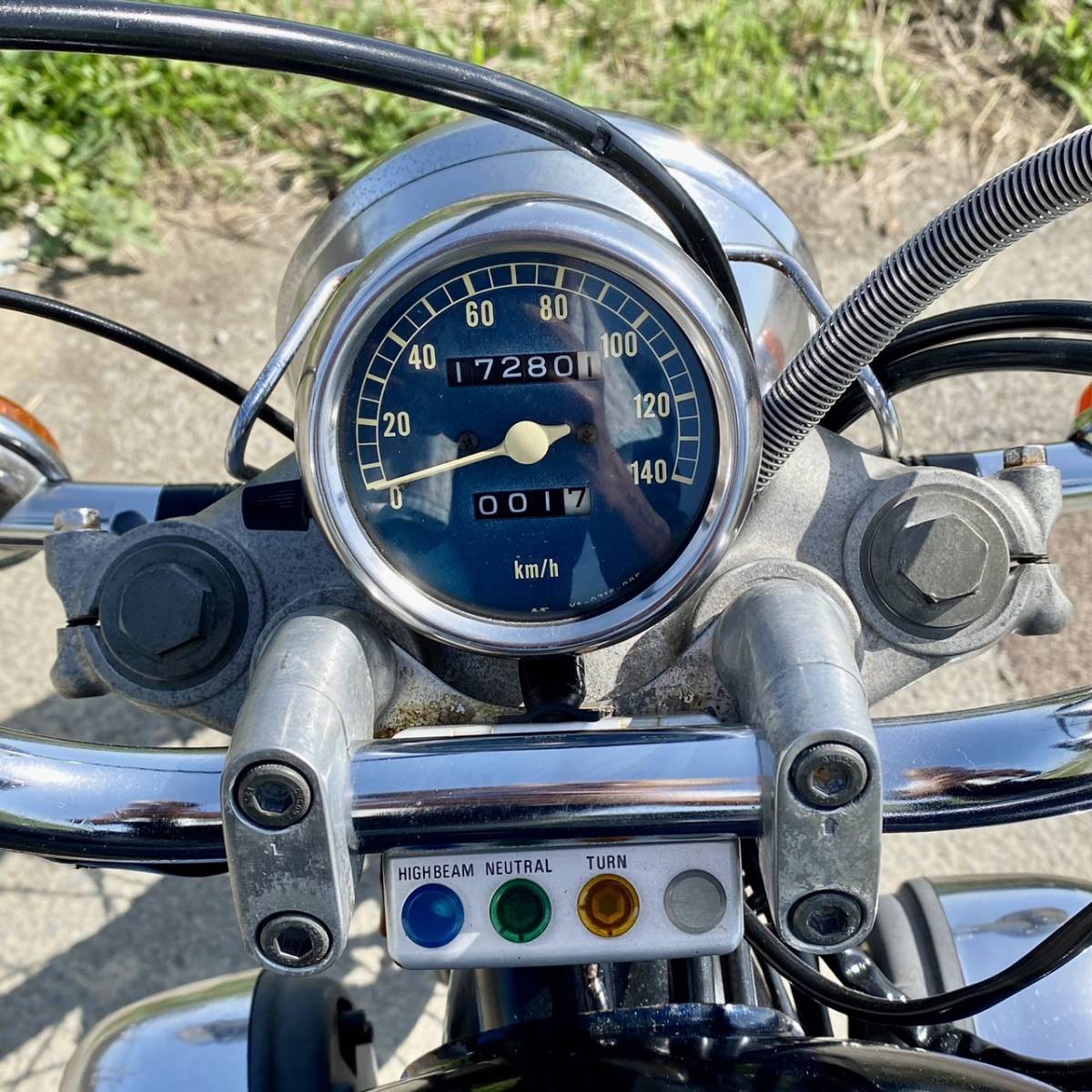 ヤマハ ビラーゴ250 3DM 始動 書類付 現状車 （検CB FZR NS TZ NSR FW