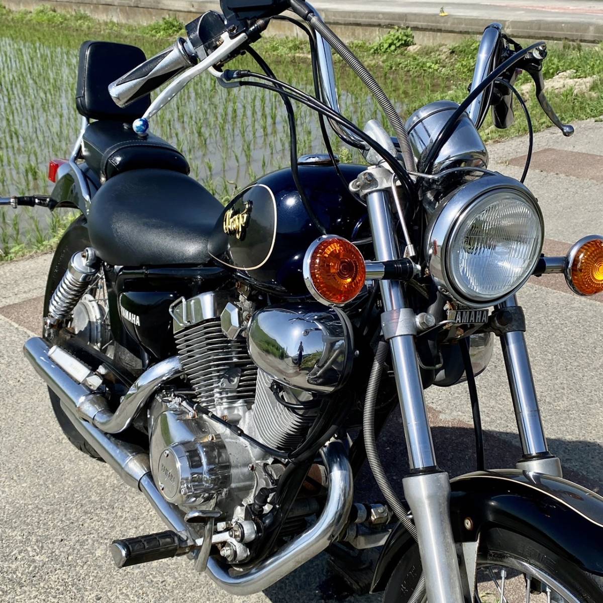 ヤマハ ビラーゴ250 3DM 始動 書類付 現状車 （検CB FZR NS TZ NSR FW