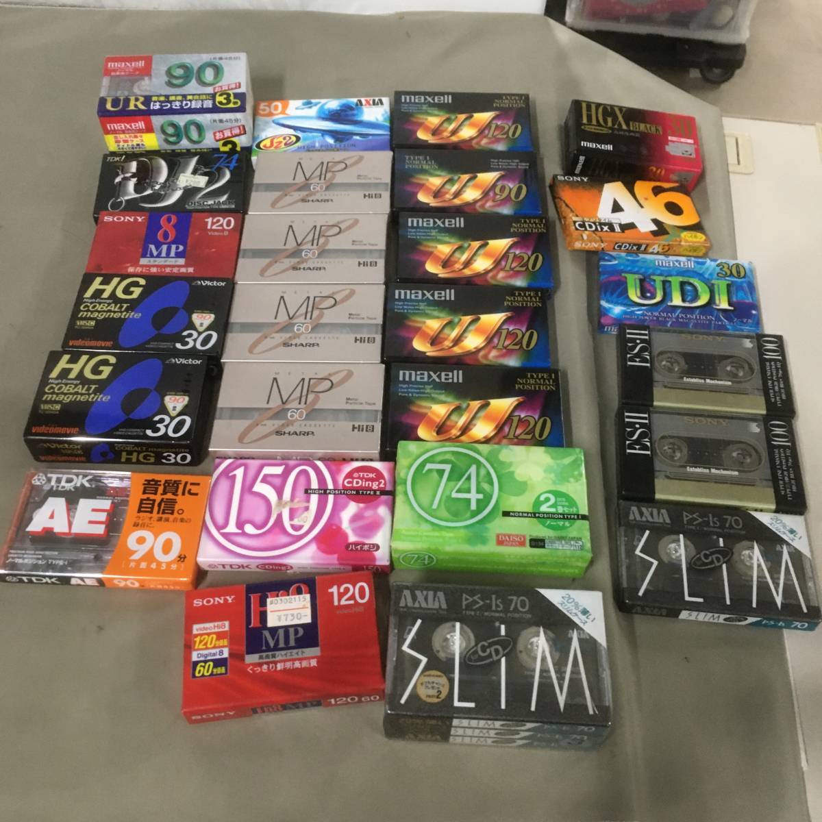 ◎◎未開封 カセットテープ まとめ セット SONY maxell TDK AXIA 他
