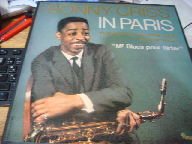 SONNY CRISS IN PARIS COMPLETE 1962-1963 2LP BOX 写真満載の 解説
