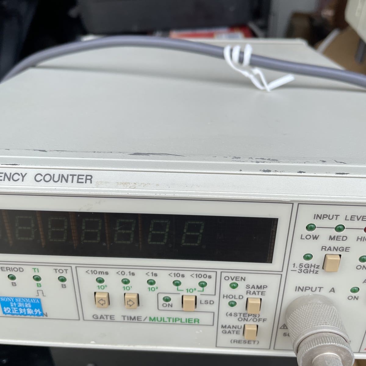 ADVANTEST R5362 周波数カウンター DW]USED 8日保証 12/2022CAL ADVANTEST R5362 FREQUENCY COUNTER