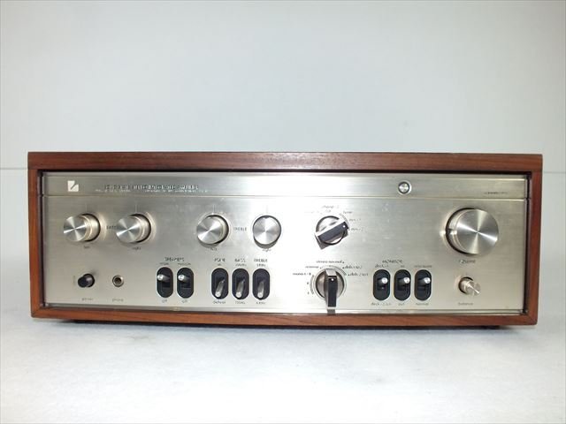 【ビンテージ】LUXMAN　L504　（通電確認済み） ☆ LUXMAN ラックスマン L-504 アンプ 中古現状品 230601H5719 L-504