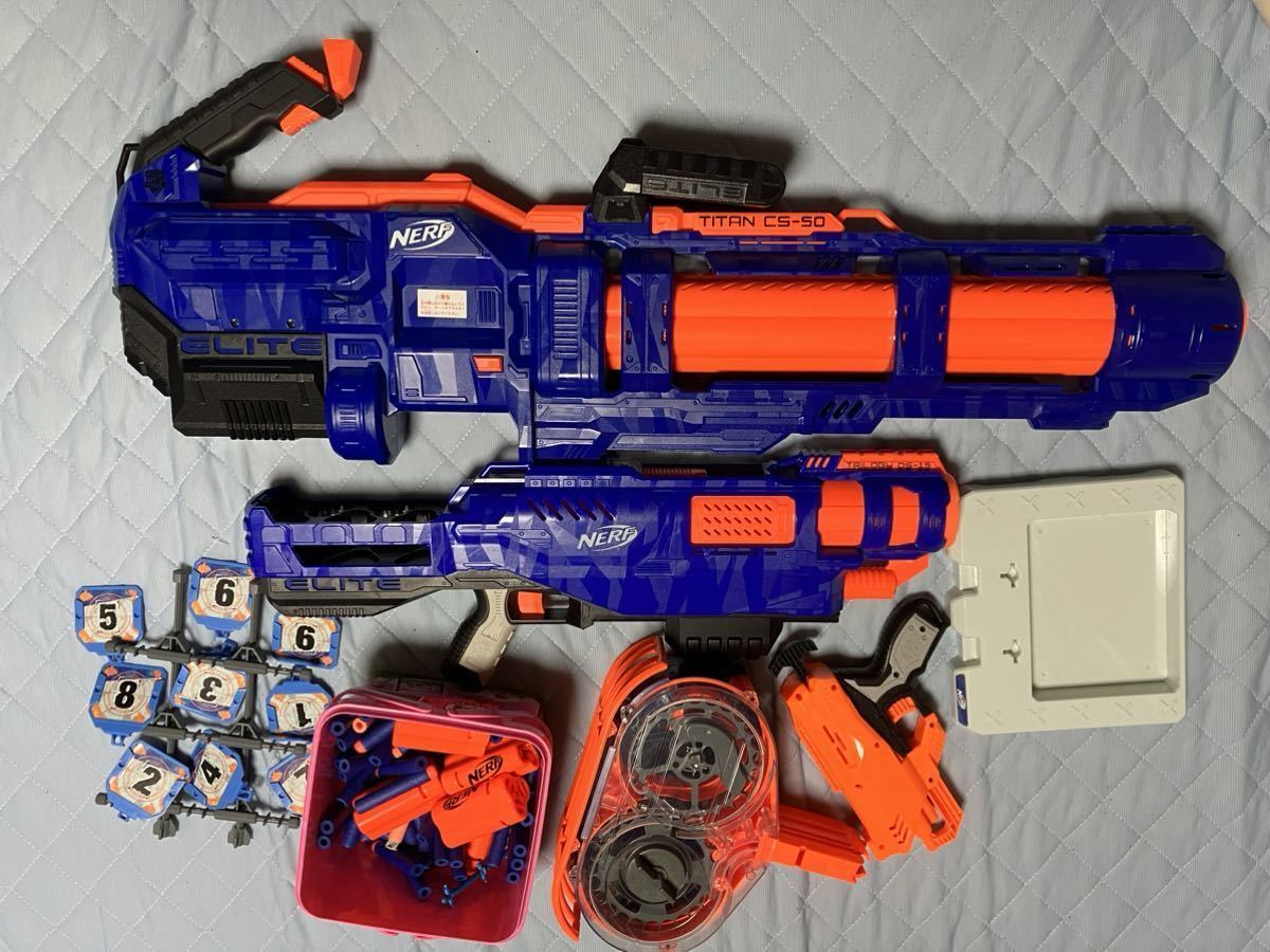 NERF ナーフ まとめて / おもちゃ エアガン 銃の入札履歴 - 入札者の順位