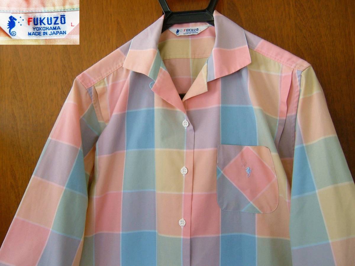 シャツ・ブラウス FUKUZO(フクゾー) 七分袖シャツブラウス レディース 