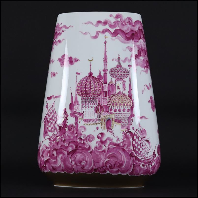 奇】西洋美術 ドイツ 高級磁器窯 Meissen マイセン アラビアンナイト