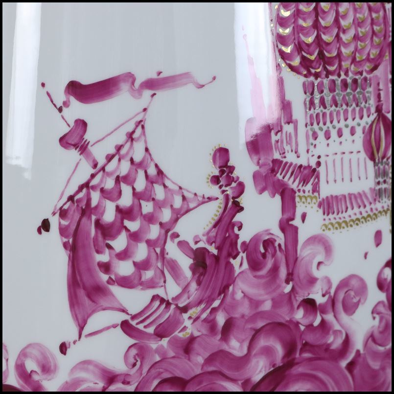 奇】西洋美術 ドイツ 高級磁器窯 Meissen マイセン アラビアンナイト