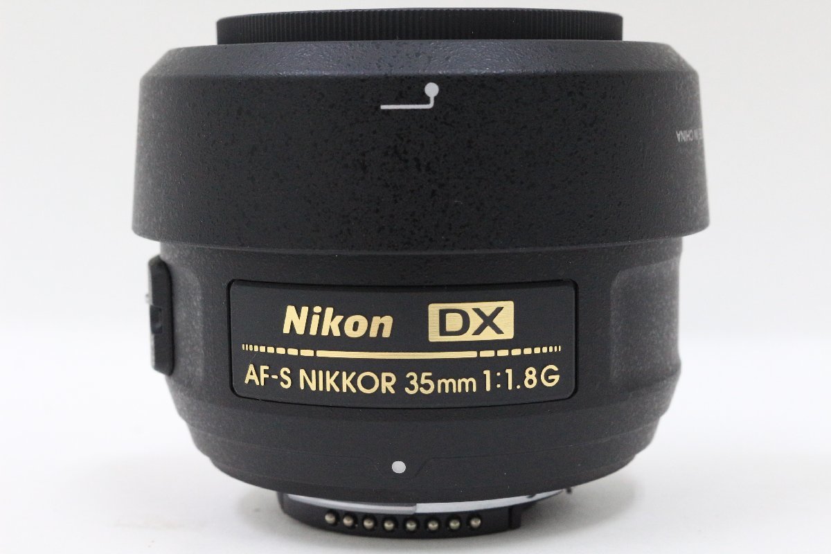 Nikon/ニコン ＊ 「DX」AF-S NIKKOR 35mm f/1.8G 交換レンズ 単焦点レンズ ＊ #2527