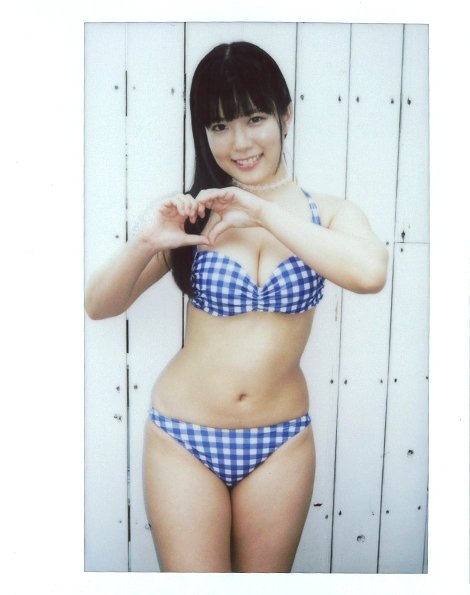 HIT'S/東雲うみ2 Vol.2 水着ワイドオフショットチェキ (青チェック
