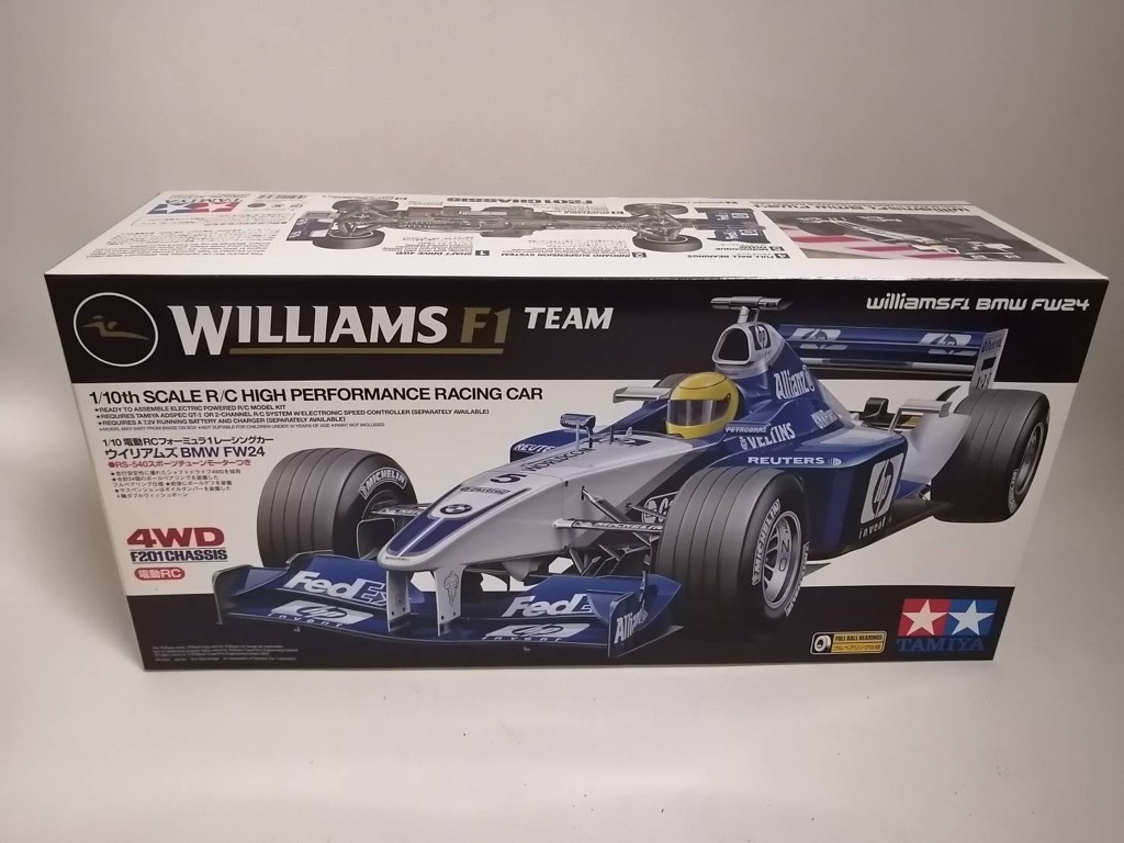 タミヤ マイティフロッグ 1/10 電動RCカー 未組立 キット 箱ダメージあ