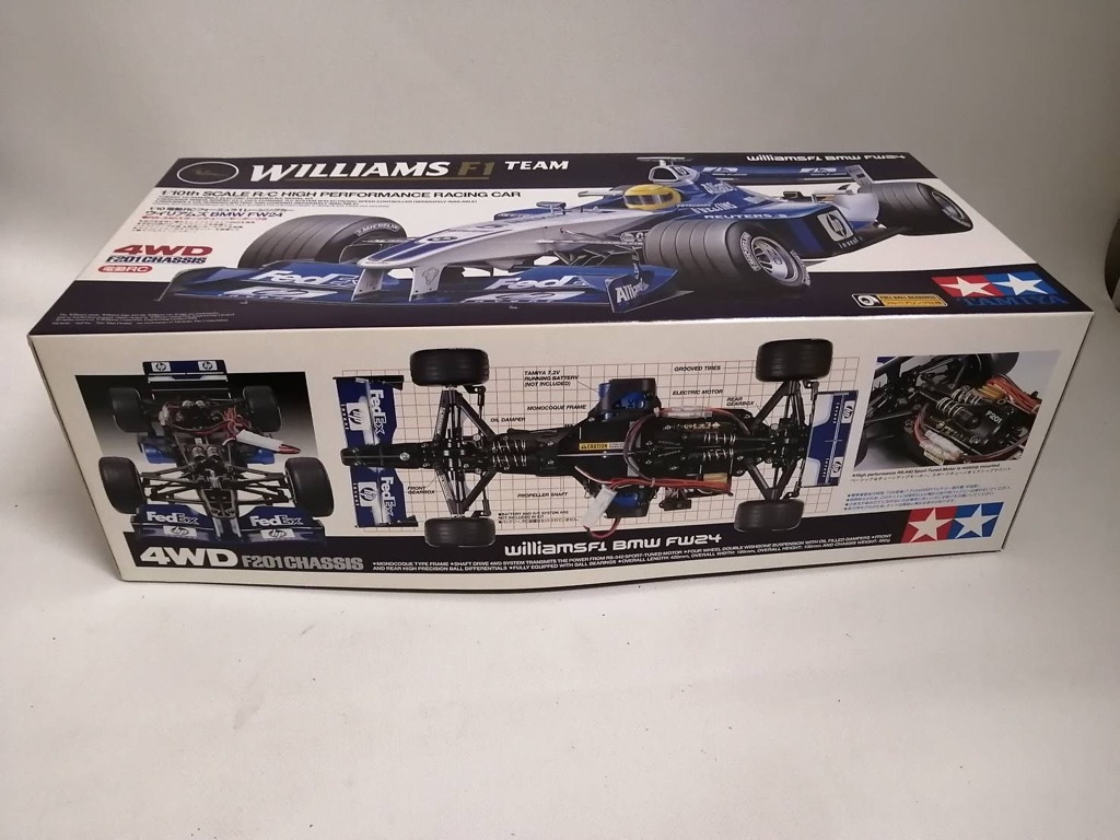 タミヤ マイティフロッグ 1/10 電動RCカー 未組立 キット 箱ダメージあ
