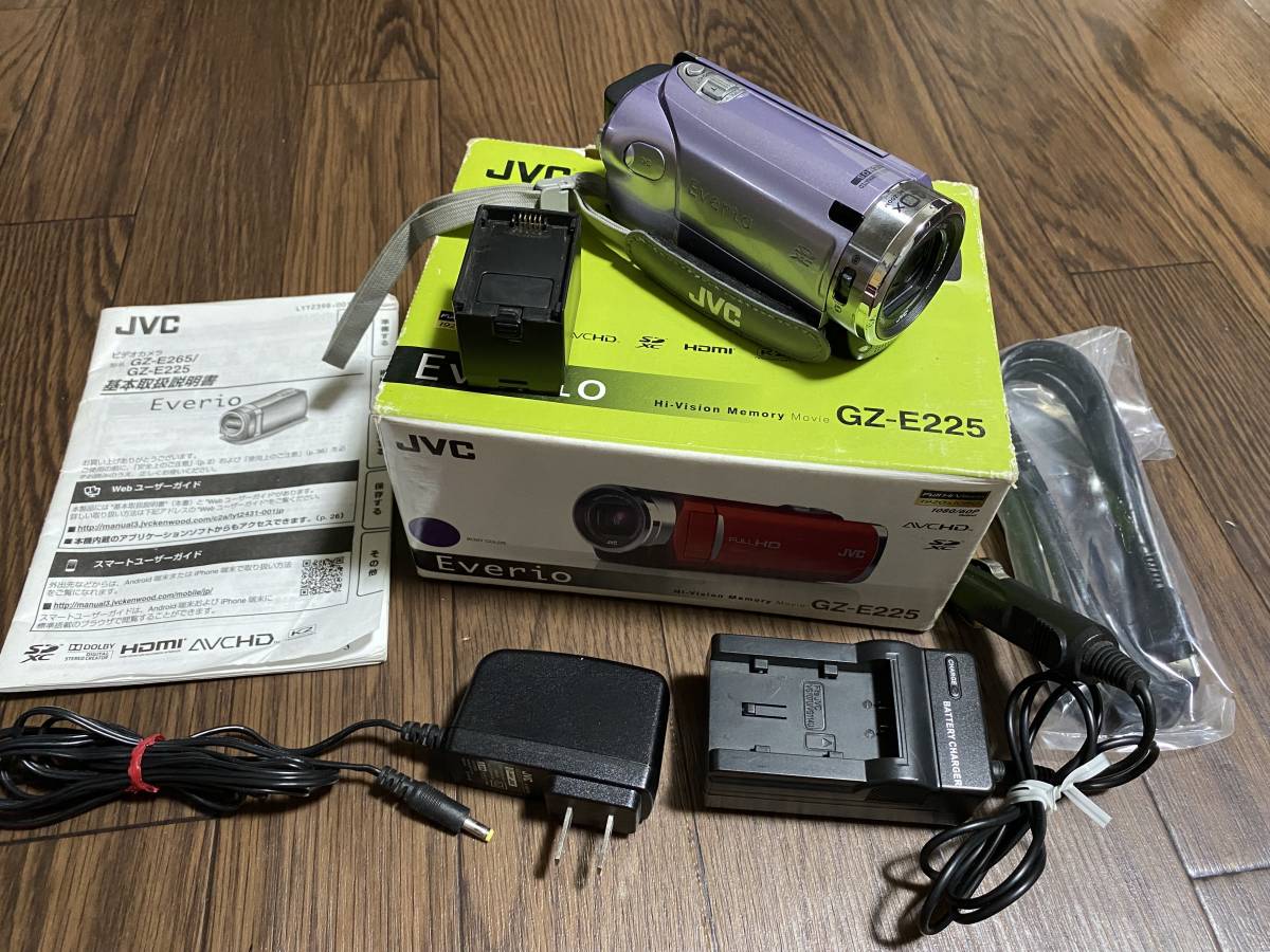 豊富な，SALE JVC Everio GZ-E225 ビデオカメラ