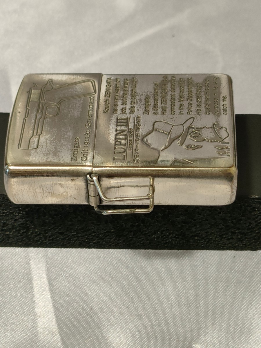 ルパン三世 ガンアクション ZIPPO 銭形警部バージョン №.0966 2000年製 