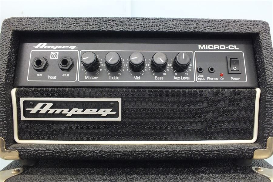 Ampeg Micro CL MC-210E アンペグ　ベースアンプ お取り寄せ商品] Ampeg MICRO-CL Stack HEAD & MC-210E CABINET