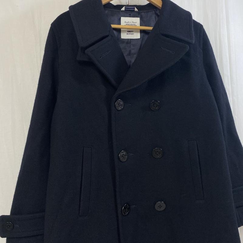 ビームスボーイ FIDELITY ビームスボーイ 別注/ロングピーコート/NAVY 