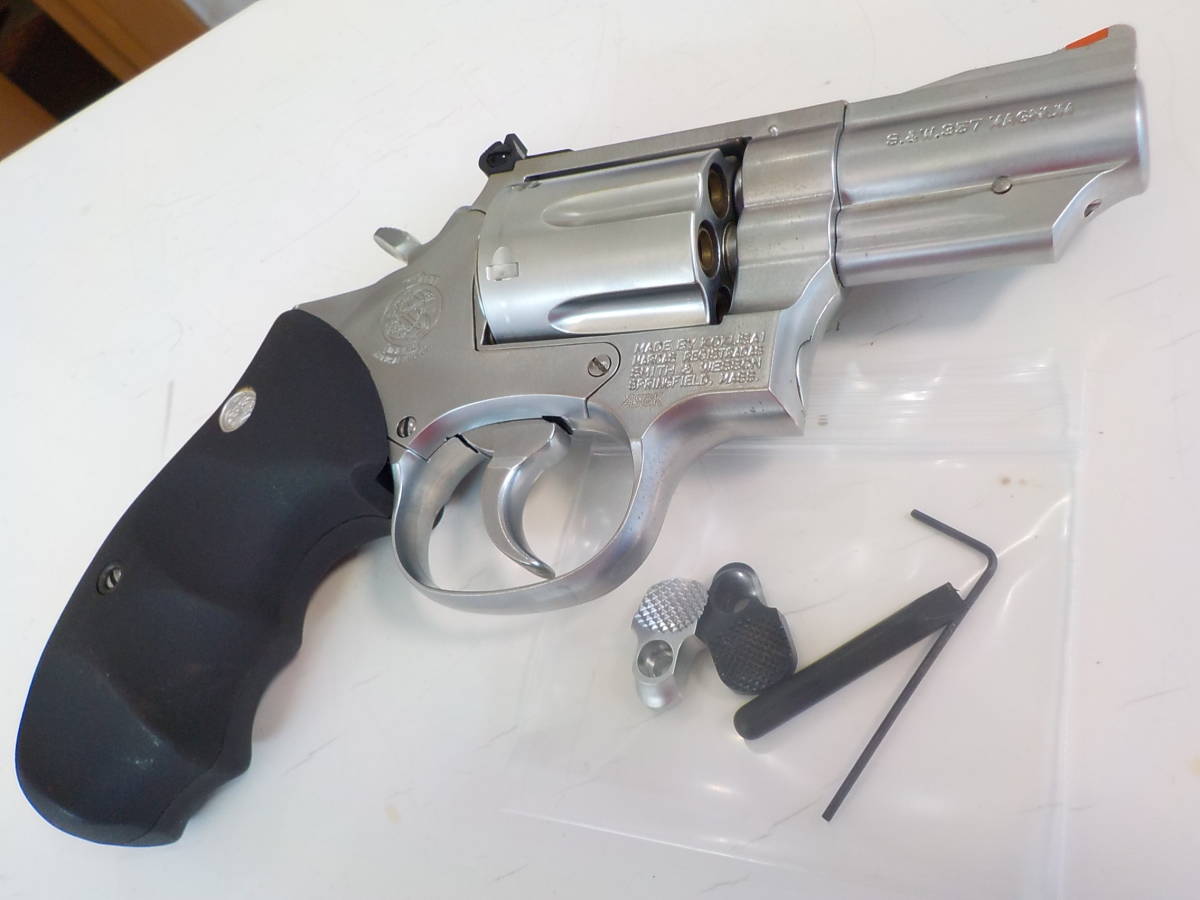 ガスガン　コクサイ　Ｓ＆Ｗ　Ｍ６６ガスリボルバー　貫通シリンダー　ガス漏れ有り　売切