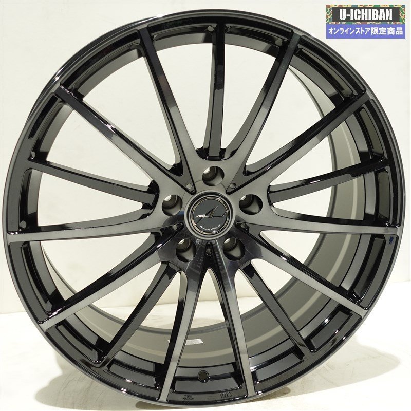 希少な廃版モデル！エスティマ MAZDA6 CX-5 CX-8 AXEL GRELL アクセル グレール 8.5J 20インチ +45 アルミホイール 5H/114.3 4本価格□003